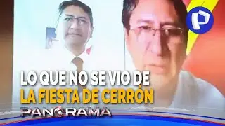 Lo que no se vio de la fiesta de Cerrón: congresistas mofándose hasta de la policía