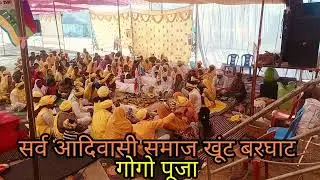 सर्व आदिवासी समाज खूंट बरघाट गोगो पूजा 