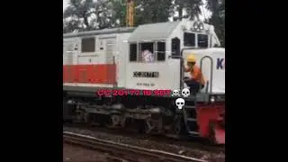 CC 201 77 16 SDT Cuma lokomotif biasa☠️💀 #video