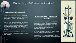 Cybersecurity Framework JAM Inc Implementation