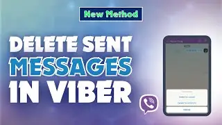 How To Delete Sent Messages In Viber 2024 | Skill Wave