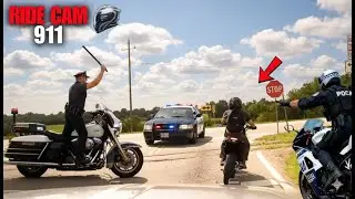 High-Speed GSP Chase: KTM Rider Ditches the Road To Get Away | RIDE CAM 911