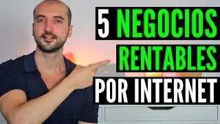5 Negocios Rentables con POCA Inversi&oacute;n | C&oacute;mo Trabajar Desde Casa por Internet