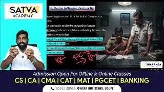 Free Consent | Indian Contract Act | Promise | Law Education | LLB | Judiciary