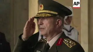 Turkish PM leaves for military council meeting