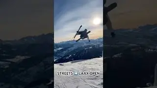 Streets ➡️ Laax Open. Birk Ruud, 4 days apart 🕺#ski #freeskiing #freeskiculture
