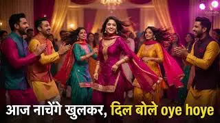 आज नाचेंगे खुलकर, दिल बोले oye hoye! | Bhangra Party Song | Vistavelle Music Studios