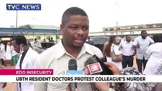 UBTH Resident Doctors Protest Colleague's Murder