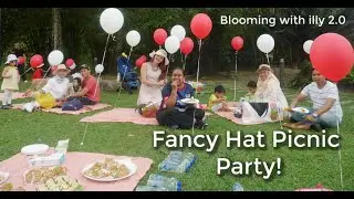 Blooming with illy 2.0 Fancy Hats Picnic Party.