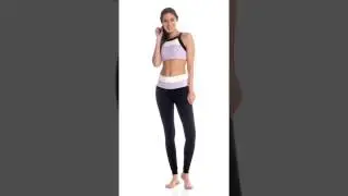 Beyond Yoga Kate Spade Blocked High Waisted Yoga Leggings | SwimOutlet.com