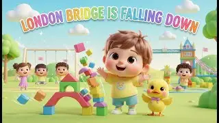 London Bridge Is Falling Down &ndash; Nursery Rhyme, Toddler Learning, Classic Song, and Playful Movement