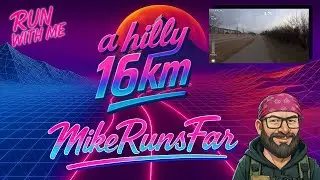 Virtual Treadmill Run Hilly 16km Airdrie | 4&deg; Incline Hill Repeats for Ultra Training
