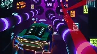 ( NEON FLYTRON:CYBERPUNK RACER ) OFFLINE GAMEPLAY🇲🇨