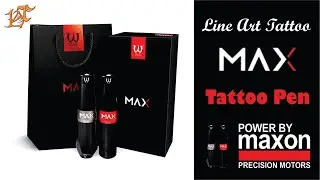 Line Art Tattoo AVA Max Tattoo Pen
