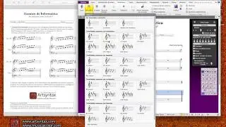 Tutorial Sibelius - Textos, color, maquetación e imagen