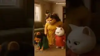 cinderella..The Orange  cat story| #ai #viral #lyunaff @meowmemoriesx @TheLandofBoggs