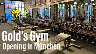 Gold's Gym München - Fitnessstudio-Opening am 13.01.2022 @ Stadtquartier 