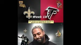 Cam Jordan on Finishing the Season in Atlanta and What Comes Next!