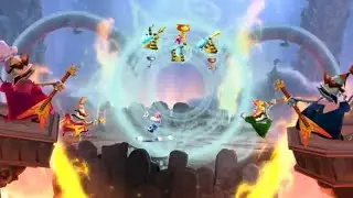 Rayman Legends, Grannies World Tour 8-bit edition