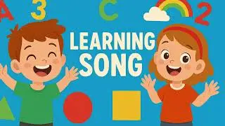 📚🎶 Learning Song for Kids | Numbers, Letters & Colors | Fun Educational Music 🎨✨