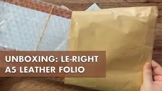 Unboxing: Le-Right A5 Folio