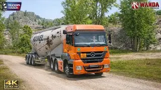 From Roads to Mud | Truckers of Europe 3. Off-Road Journey | realistic ultra hd gameplay.