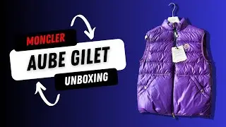 Unboxing Moncler Aube Gilet (2024)