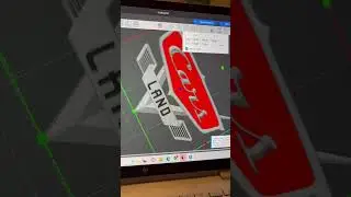 Cars land Disney California adventure park 3D design Pixar sign @DisneyParks @disney @pixar