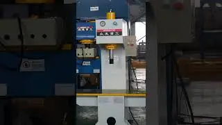 25 ton C frame single column hydraulic press machine #machine #hydraulicpress #hydraulic #factory