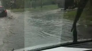 FLOOD AFTER HURRICANE IRMA IN CORAL,GABLES, MIAMI, FL