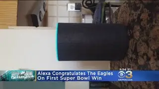 Alexa Congratulates Eagles On First Super Bowl Win