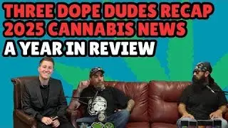 The Three Dope Dudes return for the 2025 Cannabis year in review