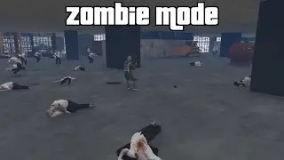 GTA 5 Online - Zombie Mode: Building Under Construction (Fun Modded Capture)