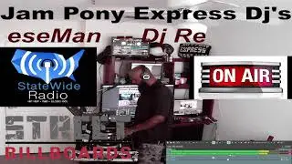 #928 100 ThrowBack Boogie | DjReeseMan| JAM PONY EXPRESS | STREET BILLBOARDS
