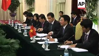Japanese Foreign Minister Koichiro Gemba visits Vietnam