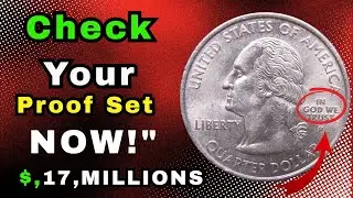 2016 Quarter Worth $170,000!? 💰 | Rare Proof Coin You MUST Look For in Your Set!