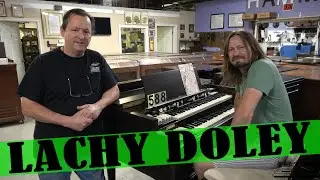 Australian Artist Lachy Doley stopped in our store today. It was a pleasure hearing him on our B3!