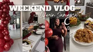 VLOG: Office Christmas party prep, shopping, cooking, lots of laughs...