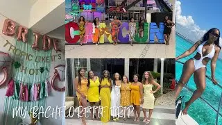 CANCUN BACHELORETTE VLOG| Yacht, Taco Tour, Mandala Beach Club & More!