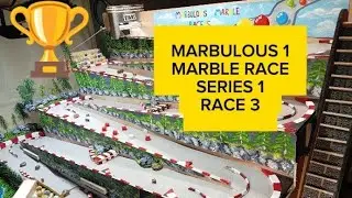 MARBLE RACE. MARBULOUS 1 CHAMPIONSHIP RACE 3. MARBLE RUN. F1. BILLES. DAN ZHU. 