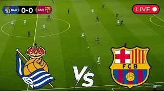 🔴 LIVE: Barcelona vs Real Sociedad | La Liga 2026 | eFootball PES 2021 Gameplay Simulation