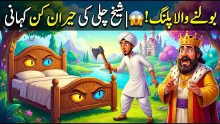 جادوئی پلنگ! 😲 | شیخ چلی کی قسمت بدل گئی | Urdu Kids Story | Digital Kahanian