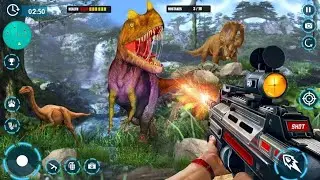 Dinosaur Game 2024 - Real Dino Hunter Hunting Games - Android Gameplay