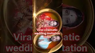 Digital Wedding Invitation Video 🔥| Indian Wedding Ceremony | Save The Date💕#weddinginvitation#viral