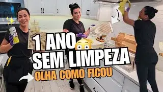 VOLTAMOS PARA LIMPAR A CASA DEPOIS DE 1 ANO! O RESULTADO FOI SURPREENDENTE! 😳💪