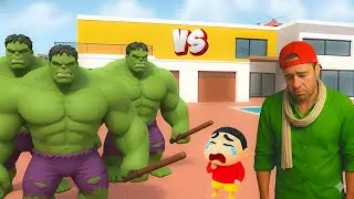 Franklin, Shinchan Aur Jack Ne Khola Car Garage 😱 | Indian Theft Aura Simulator