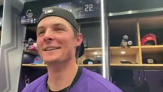 Mickey Moniak on playing well and taking advantage of his opportunity with the Colorado Rockies