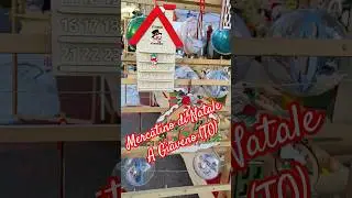 Mercatino di Natale a Giaveno 🎄 A SORPRESA C'era anche una bancarella NERD