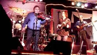 Roy Clark and Justin David at Orange Blossom Opry, Weirsdale, FL