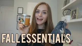 Fall Essentails 2017// beauty, fashion and more!
